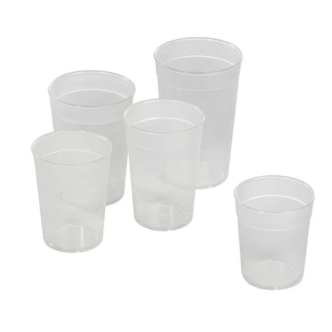 Gobelets réutilisables PP 2 dl